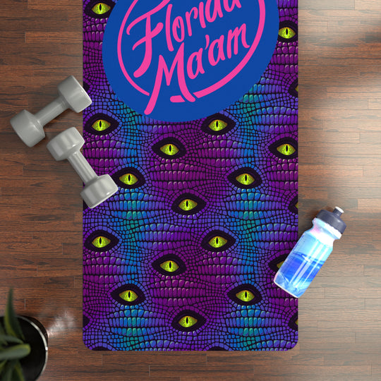 Everglades Have Eyes Rubber Yoga Mat