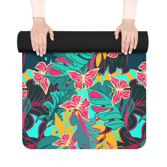 Give Me Butterflies Rubber Yoga Mat