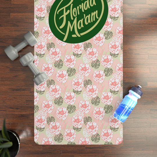 Pretty Little Baby Rubber Yoga Mat