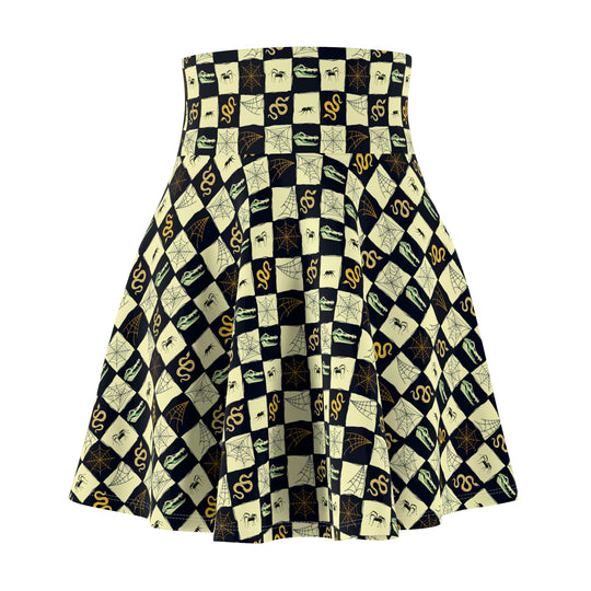 Swamp Spirit Ultra High Waisted Skater Skirt
