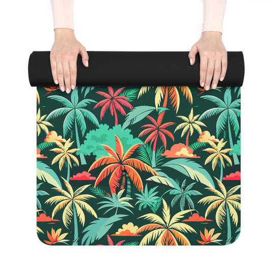Florida Staycation Rubber Yoga Mat