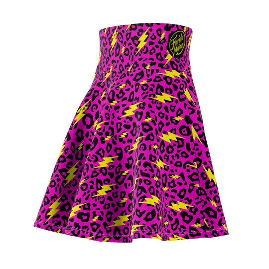 Takin' Care of Florida Ultra High Waisted Skater Skirt
