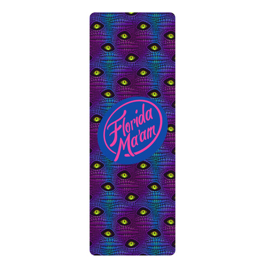Everglades Have Eyes Rubber Yoga Mat