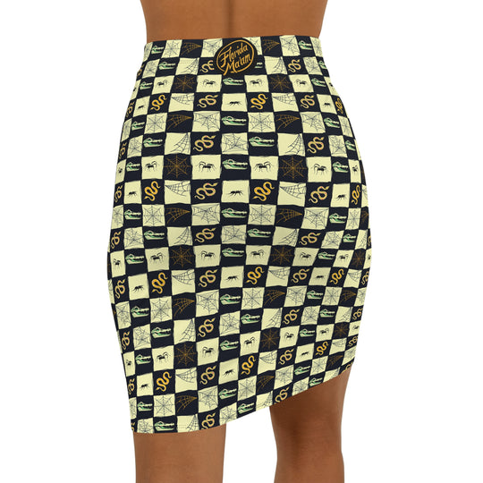 Swamp Spirit High Waisted Pencil Skirt