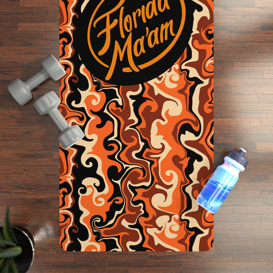 Pumpkin Spicey Rubber Yoga Mat
