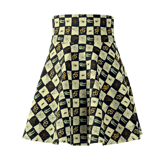 Swamp Spirit Ultra High Waisted Skater Skirt