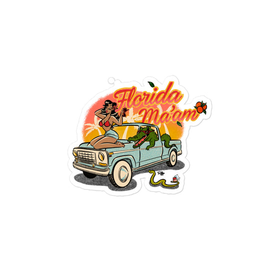 Sweet Tea Joy Ridin' Bubble-free stickers