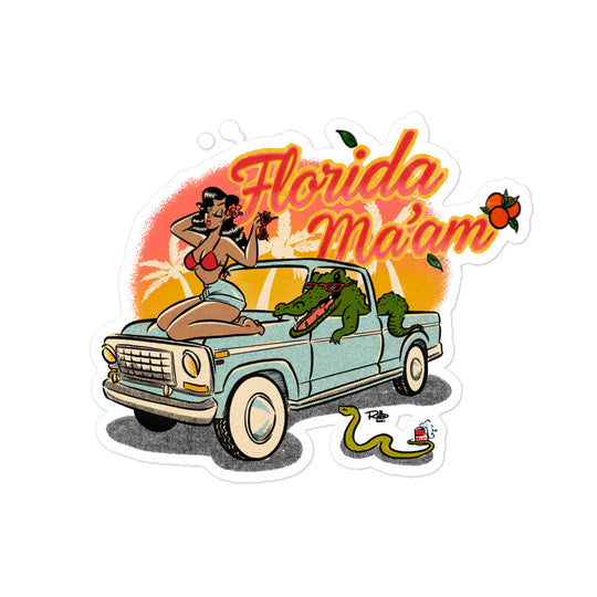 Sweet Tea Joy Ridin' Bubble-free stickers