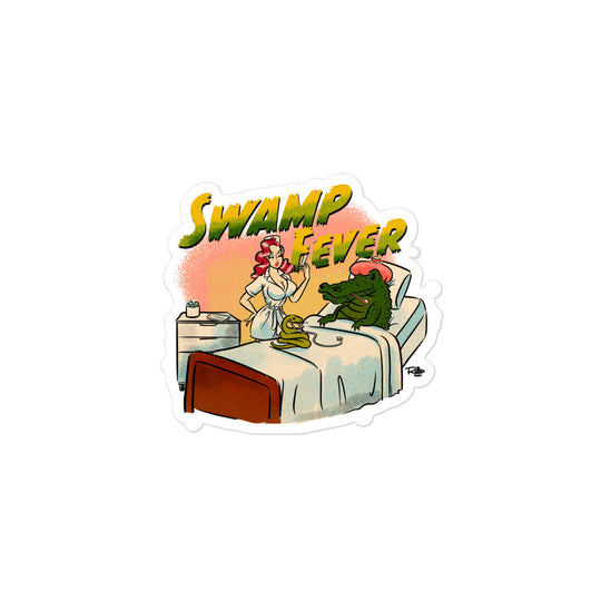 Swamp Fever Foxy Roxy Bubble-free stickers
