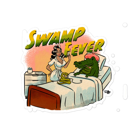 Swamp Fever Sweet Tea Bubble-free stickers