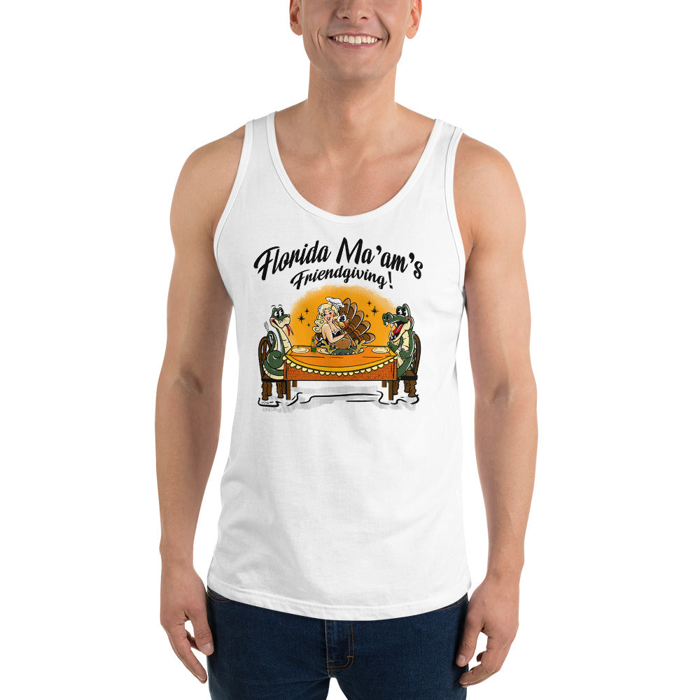 Florida Ma'am's Friendsgiving Unisex Tank Top
