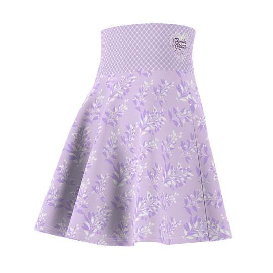 Lilac You A Lot Ultra High Waisted Skater Skirt