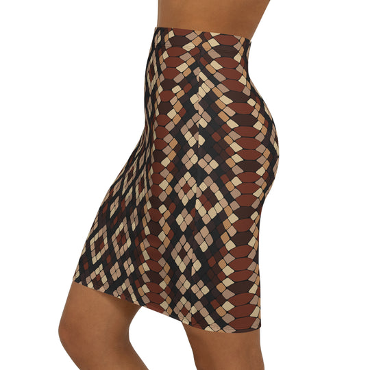 Diamond Back Ultra High Waisted Pencil Skirt