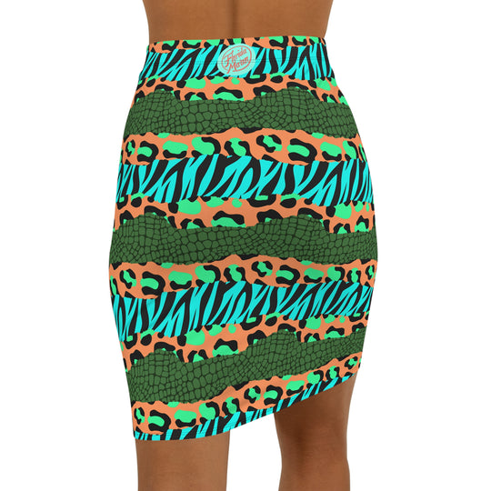 Wild Thang High Waisted Pencil Skirt