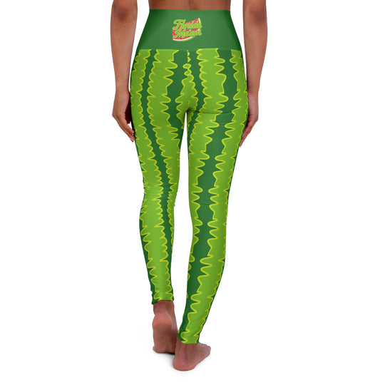 Watermelon Crawl Ultra High Waisted Leggings