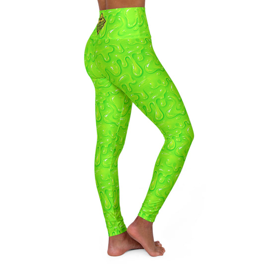 Toxic Slime Ultra High Waisted Leggings