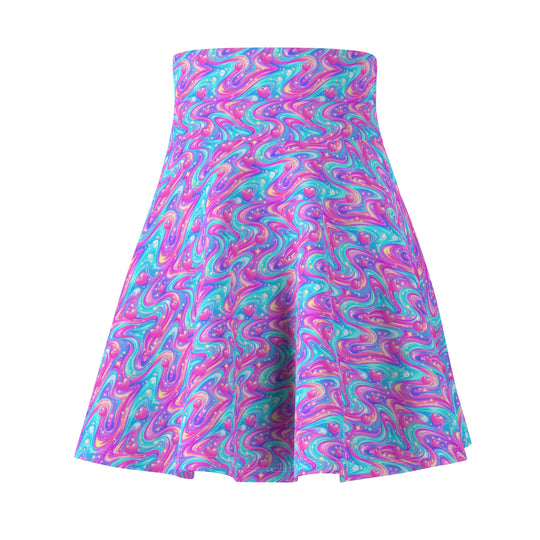 She's a Unicorn High Waisted Skater Skirt