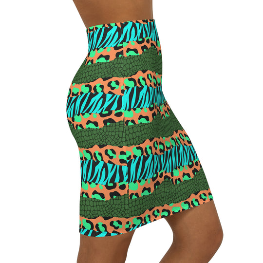 Wild Thang High Waisted Pencil Skirt
