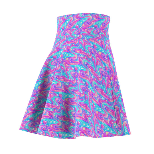 She's a Unicorn High Waisted Skater Skirt