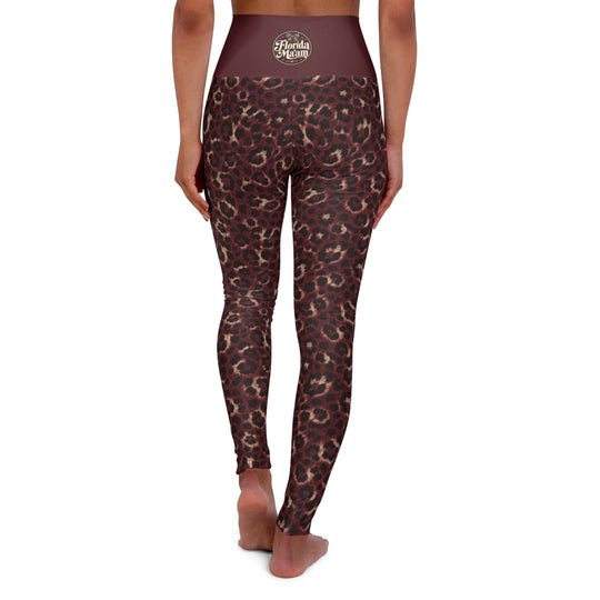 Merlot Cheetah Ultra High Waisted Leggings