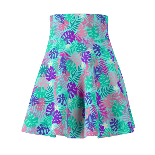 Local's Paradise Ultra High Waisted Skater Skirt