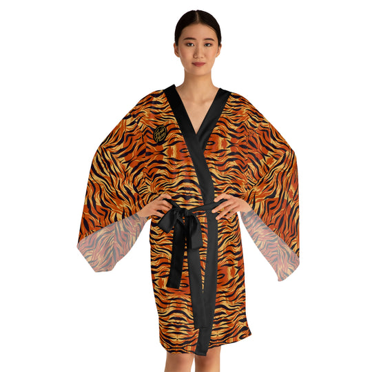 Wild Woman Cat Kimono Robe