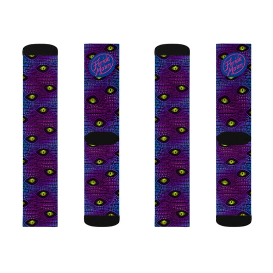 Everyglades Have Eyes Crew Socks