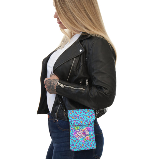 Tropical Leopard Small Wallet Bag