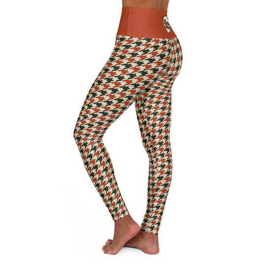 Florida Ma'am Houndstooth Ultra High Waisted Leggings