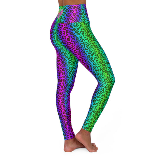 Lime Leopard Ultra High Waisted Leggings