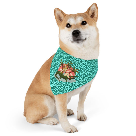 Catwalk Gator Ridin' Babe Pet Bandana Collar