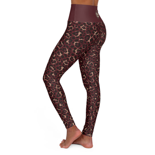 Merlot Cheetah Ultra High Waisted Leggings