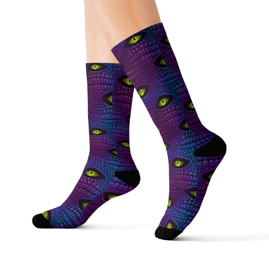 Everyglades Have Eyes Crew Socks