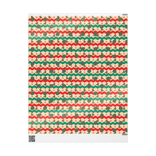 Gator Wrapping Paper — Retro Holiday Gift Wrap