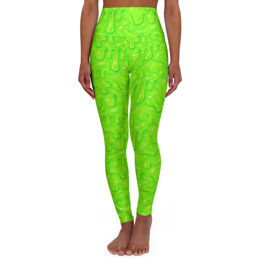 Toxic Slime Ultra High Waisted Leggings