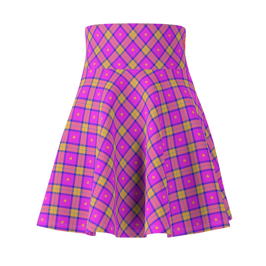 Clueless Heart Ultra High Waisted Skater Skirt