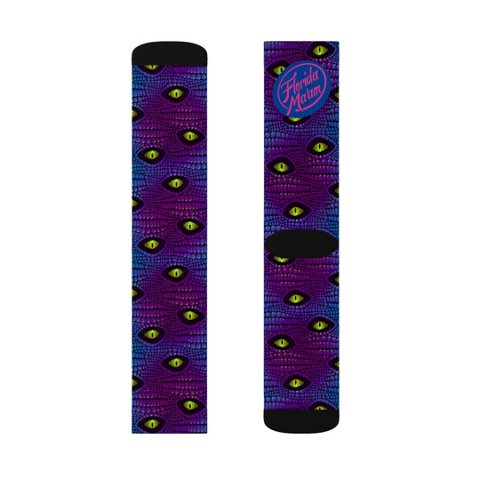 Everyglades Have Eyes Crew Socks