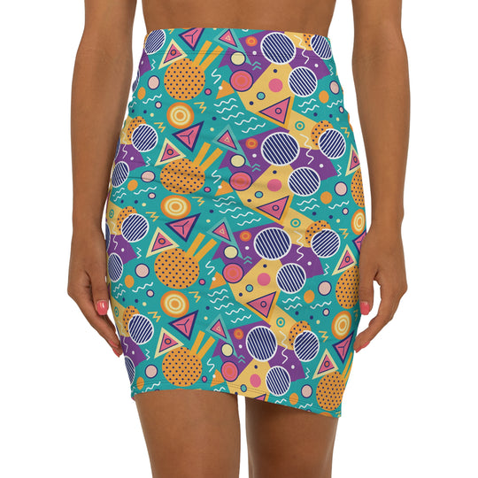 Saved By The 90's Ultra High Waisted Pencil Skirt