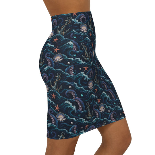 Siren's Call Ultra High Waisted Pencil Skirt