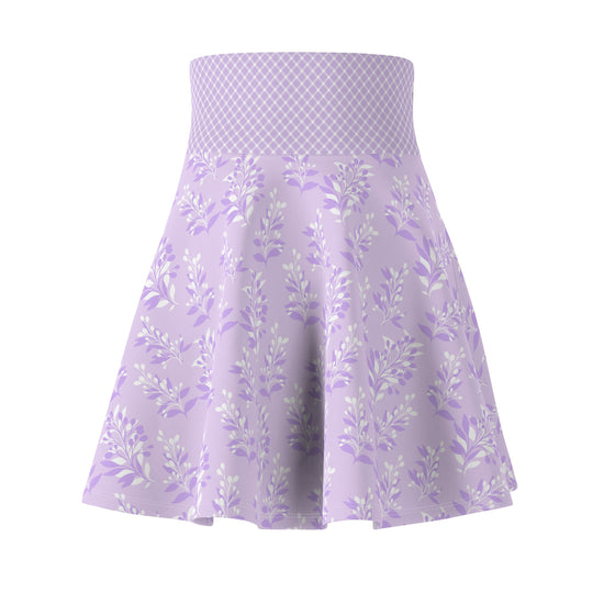 Lilac You A Lot Ultra High Waisted Skater Skirt