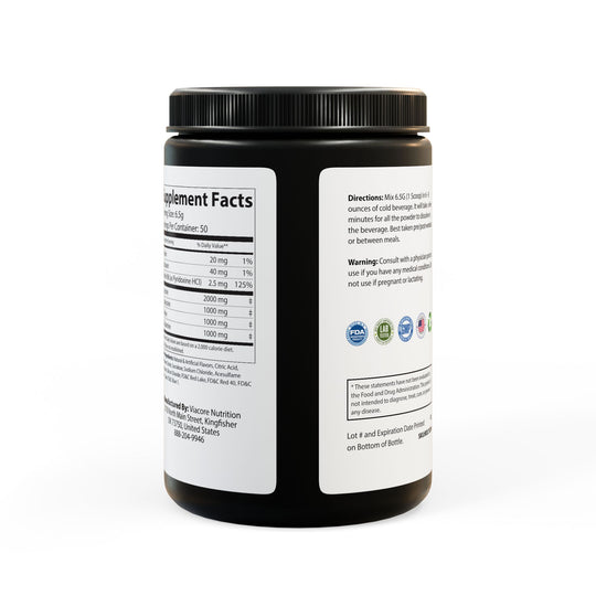 Florida Ma'am's Gator Done BCAA Supplement, Grape (325g, 11.46oz, 50 servings)