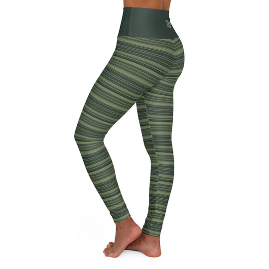Wintergreen Stripes Ultra High Waisted Leggings