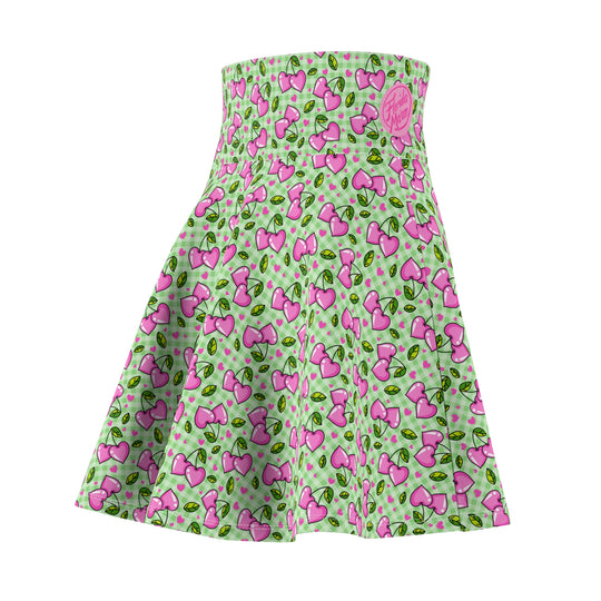 Summer Lover Ultra High Waisted Skater Skirt