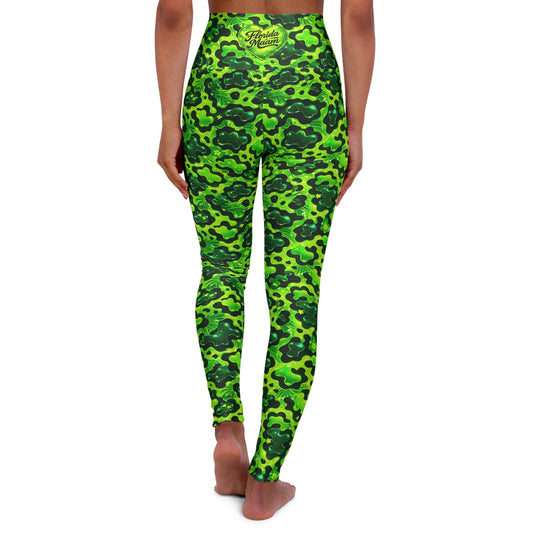 Electric Cowgirl High-Waist Yoga Leggings