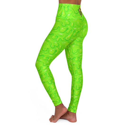 Toxic Slime Ultra High Waisted Leggings