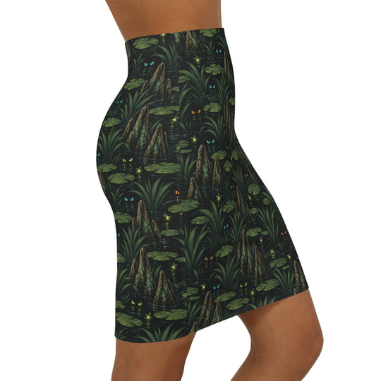 Midnight Paddle Ultra High Waisted Pencil Skirt