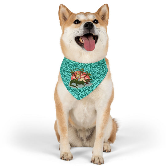 Catwalk Gator Ridin' Babe Pet Bandana Collar