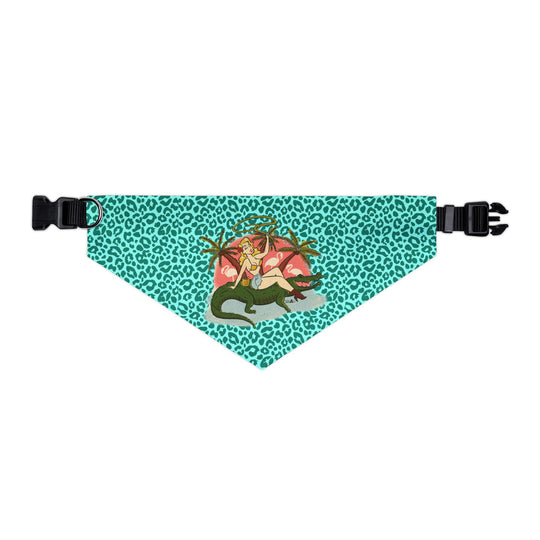 Catwalk Gator Ridin' Babe Pet Bandana Collar