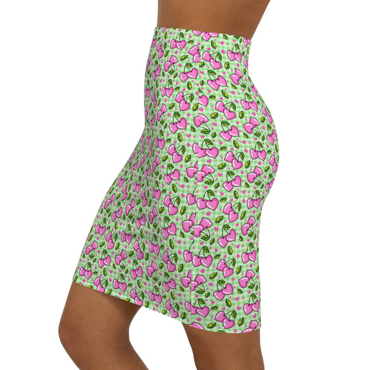 Summer Lover High Waisted Pencil Skirt