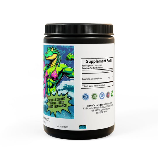Florida Ma'am's Storm Surge Creatine Monohydrate Supplement (300g, 10.58oz)